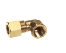 CROWN STEAM 9740-12 BRASS COMP. 90DEG ELBOW; 1/2-IN T X 3/8-IN FPT