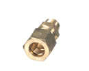 CROWN STEAM 9768-12 BRASS COMP. CONN; 1/2-IN T X 1/4-IN MPT