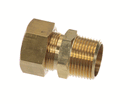 CROWN STEAM 9768-19 BRASS COMP. CONN; 3/4-INCH T X 3/4-INCH MPT