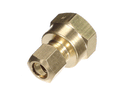 CROWN STEAM 9814-7 BRASS COMP. CONN; 3/8-IN T X 1/2-IN FPT