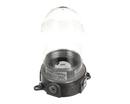CROWN TONKA 4420 LIGHT VAPOR PROOF 1806 LED FIXTURE GU24 BASE AND G