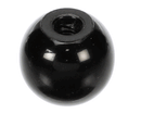 DITTING 704040 KNOB BLK ROUND HANDLE