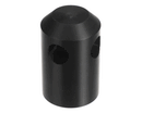 DINEX DXP13700384 TQ BLACK TOP RAIL HOLDER - 2 HOLES