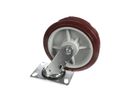 DINEX DXPCSTR8X2PUPG 8 RED SWIVEL CASTER NO BRAKE
