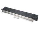 DURACOLD 4007 DOOR SWEEP RUBBER WITH HARDWARE 36-IN DOOR