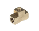 EDLUND F020 FITTING 1/4 NPT BRASS TEE (VM