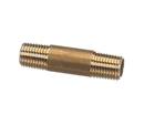 EDLUND N008 NIPPLE; 1/4 X 2 BRASS LONG (VM
