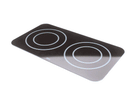 ELECTROLUX 0C1808 CERAMIC GLASS PLATE; 522X285MM