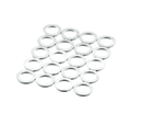 ELECTROLUX 0C8726 ALLUMINIUM GASKET; GAS 1/2; SET 20PCS