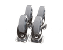 ELECTROLUX PROFESSIONAL 880123 KIT 4 SWIVELLING WHEELS - 2 WITH BRAKE