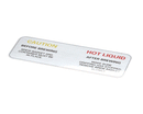 FETCO 1046.00007.00 LABEL WARNING BREW BASKET