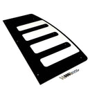 FLEXESERVE 00023599 ZONE 4 TIER LH GLASS END PANEL - 14MM CURVED