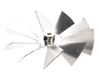 FOOD WARMING EQUIPMENT BLD FAN 4.5B FAN BLADE 4.5 ALUMINUM