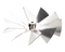 FOOD WARMING EQUIPMENT BLD FAN 4.5B FAN BLADE 4.5 ALUMINUM