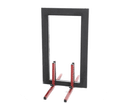 GLASTENDER 06006258 DOOR GLASS BLACK ND E/S