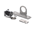 GLASTENDER 06010394 INTEGRATED LOCK COMPONENTS FOR BLACK OR STAINLESS