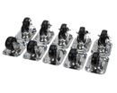 GLASTENDER C-10X2 CASTER 2-1/2-IN H SET OF TEN