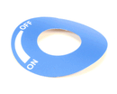GLOBE U04031317503 GAS KNOB CONTROL DECAL