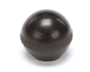 GLOBE X08046 PLASTIC KNOB - BLACK