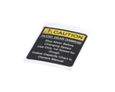 GLOBE X91010 LABEL STOP TO CHG GEARS