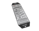 CECILWARE 380-00066 LABEL INSTRUCTIONS - FE200