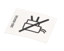 GRINDMASTER 380-00426 LABEL CAUTION DAMAGED PLUG