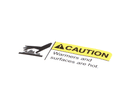 GRINDMASTER 71509 DECAL CAUTION HOT