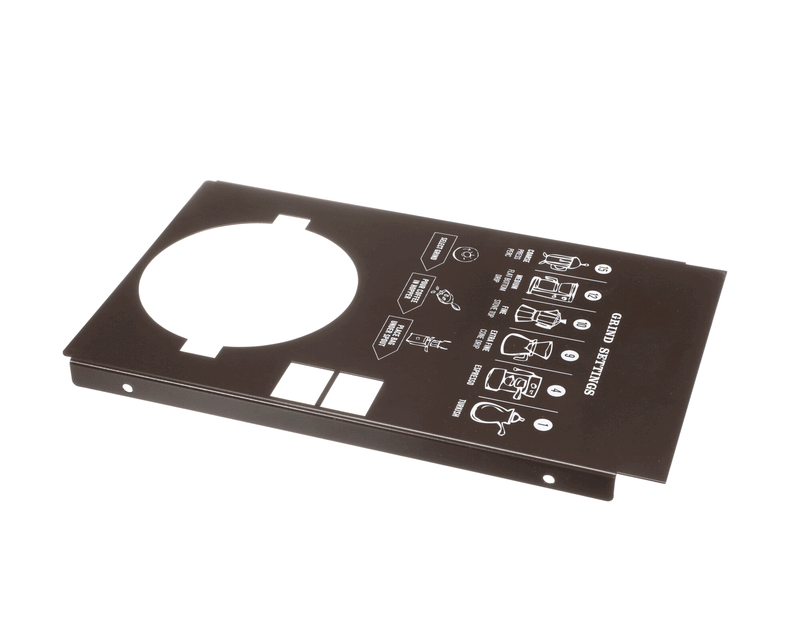 GRINDMASTER 83363TS PANEL UPPER FRONT DRK BRWN S