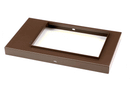 CECILWARE 83451T TOP SANITATION DARK BROWN 8