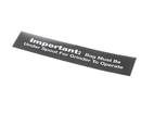 CECILWARE 84967 DECAL 800 BAG UNDER SPOUT