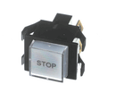 CECILWARE 88057 SWITCH PB STOP BLACK BEZEL