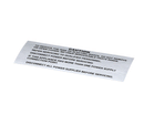 CECILWARE A101295 DECAL CAUTION ALL AMW EQUIPME