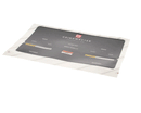 CECILWARE A546-129 P-400 CONTROL PANEL OVERLAY BLACK