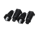CECILWARE M034AL LEGS SET 2.5 PLASTIC -GB (4/BA