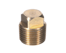 GROEN Z011146 PLUG PIPE 1/2 NPT SQUARE BRASS