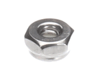 HARDT 7099 NUT HEX LOCK W/NYLON INSERT S/S 6-32