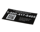 HENNY PENNY 171751 LABEL-TECH SUPPORT US-CAN