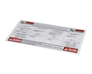 HENNY PENNY 67329 LID INSTRUCTION LABEL