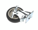H&K INTERNATIONAL H-20-2 5-INCH SWIVEL CASTER W/ BRAKE