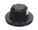 HOBART 00-922511 KNOB; GS THERMOSTATIC GRIDDLE; BLACK