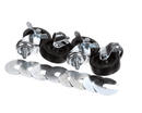 HOSHIZAKI HS-5609 4-IN CASTER KIT QTY 4 WITH SHIMS