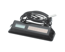 HUSSMANN 0517732 THERMOMETER-RECT SOLAR BLK 72 LEADS F/C