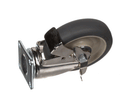METRO B5PB 5 BRAKE CASTER (POLY URATHENE)