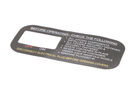 JBT 06000083 DECAL MFJ ON/OFF: