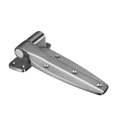 KASON 1245-000124 HINGE BRUSHED CHROME 1-1/2