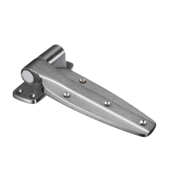 KASON 1245-000124 HINGE BRUSHED CHROME 1-1/2