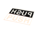 KASON 91229000161 GLOW PUSH PANEL W/LABEL