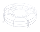 KELVINATOR 0USI24 EVAPORATOR FAN COVER GRILL