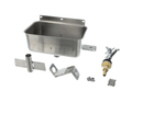 KROWNE 16-153L FRONT MOUNT DIPPER WELL; STAINLESS STEEL