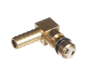LANCER 01-2492 FLOJET BRASS 1/4 BARB ELBOW CO